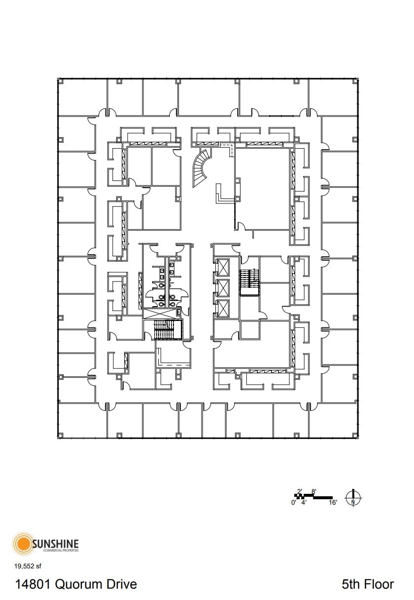 14801 Quorum Dr, Addison, TX for lease Floor Plan- Image 1 of 1