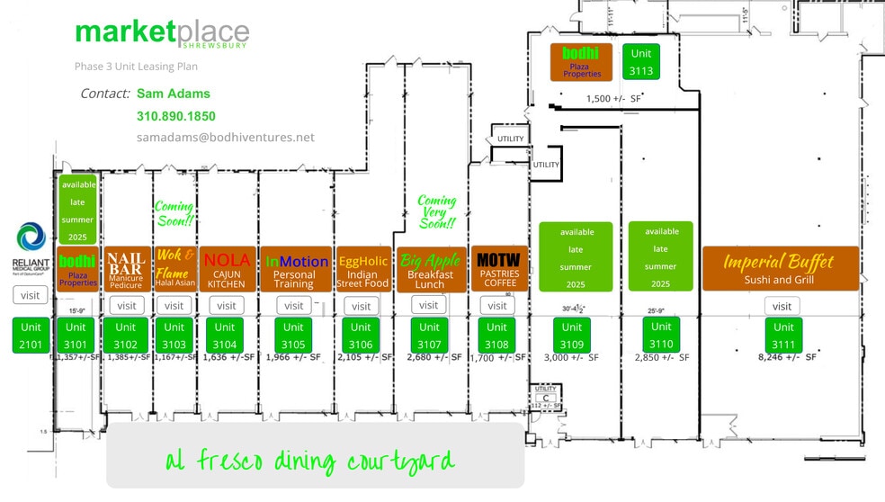 380 Maple Ave, Shrewsbury, MA for lease - Floor Plan - Image 2 of 38