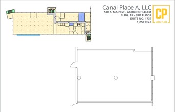 540 S Main St, Akron, OH for lease Floor Plan- Image 1 of 1