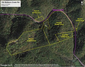 760 Walkers Creek Rd, Marion, VA - aerial  map view - Image1