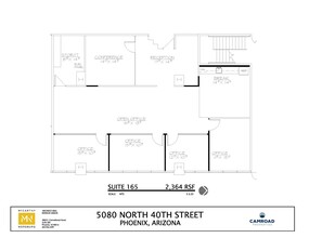 5080 N 40th St, Phoenix, AZ for lease Floor Plan- Image 1 of 1