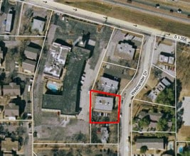 1720 Westminster St, Denton, TX - AERIAL map view