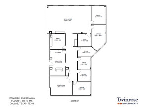 17000 Dallas Pkwy, Dallas, TX for lease Floor Plan- Image 1 of 1