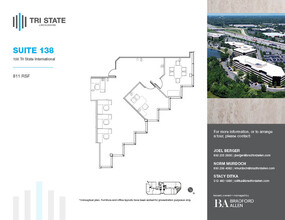 300 Tri State International, Lincolnshire, IL for lease Floor Plan- Image 1 of 1