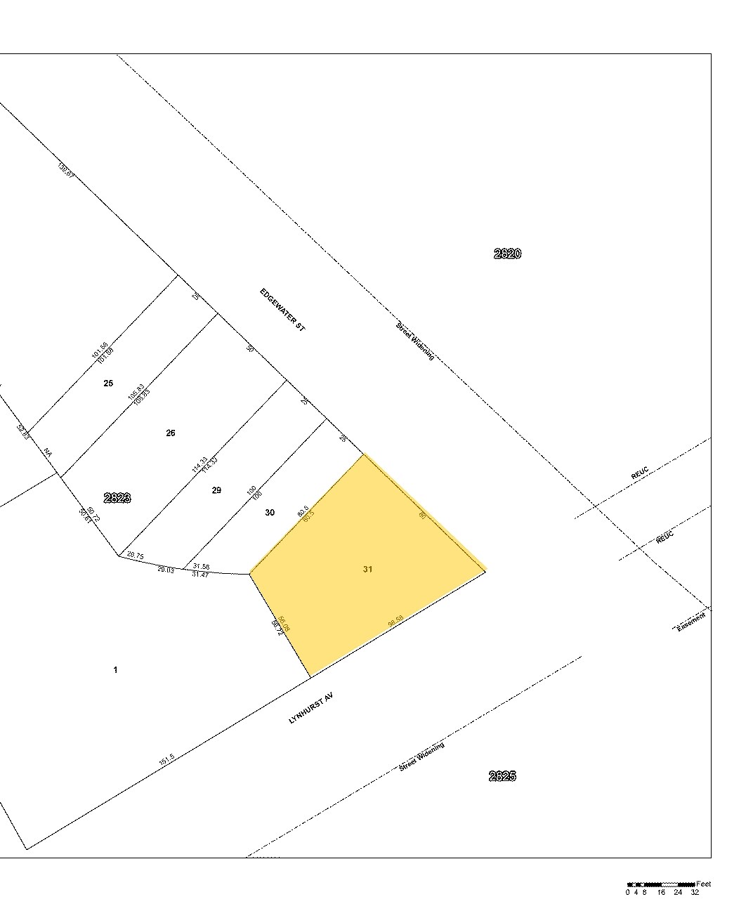 100 Edgewater St, Staten Island, NY for sale Plat Map- Image 1 of 1