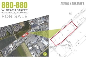 880 W Beach Rd, Watsonville, CA - AERIAL  map view