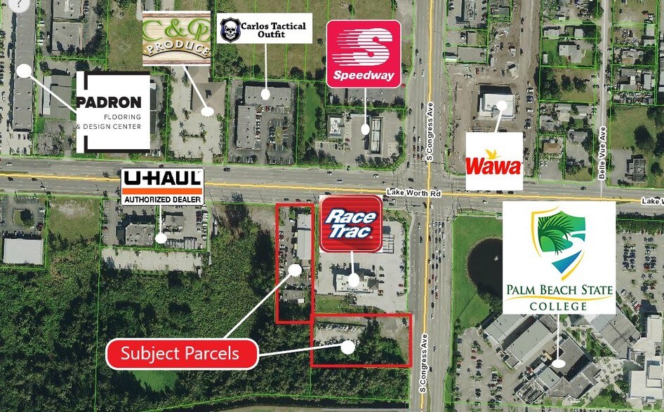 Palm Beach State College Lake Worth Map Lake Worth Rd @ Congress Avenue, Palm Springs, Fl 33461 | Loopnet