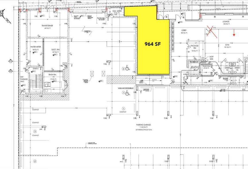 851-859 Communipaw Ave, Jersey City, NJ for lease - Floor Plan - Image 2 of 3