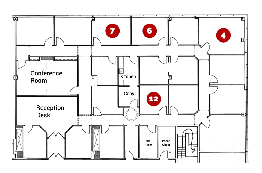 90 Grove St, Ridgefield, CT 06877 - Unit 206-207 - - Floor Plan - Image 1 of 14