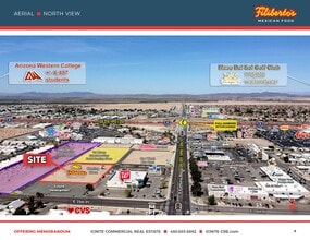 11395 Prescott Ave, Yuma, AZ - AERIAL  map view