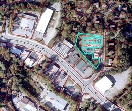 108 Lager Ln, Asheville, NC - AERIAL map view