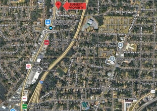 3370 Pio Nono Ave, Macon-Bibb, GA - AERIAL  map view