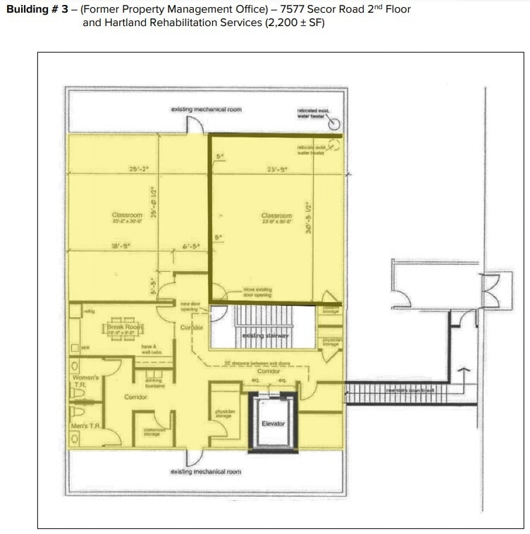 7557-7575 Secor Rd, Lambertville, MI for lease Floor Plan- Image 1 of 1
