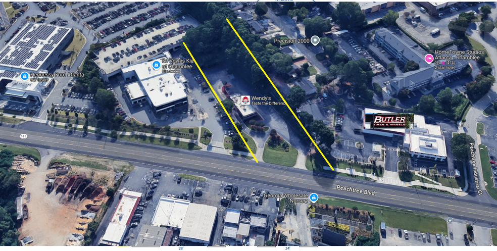 5621 Peachtree Industrial Blvd, Chamblee, GA for sale - Building Photo - Image 2 of 5