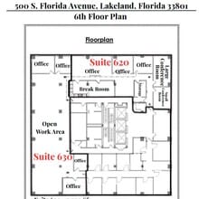 500 S Florida Ave, Lakeland, FL for lease Floor Plan- Image 1 of 1