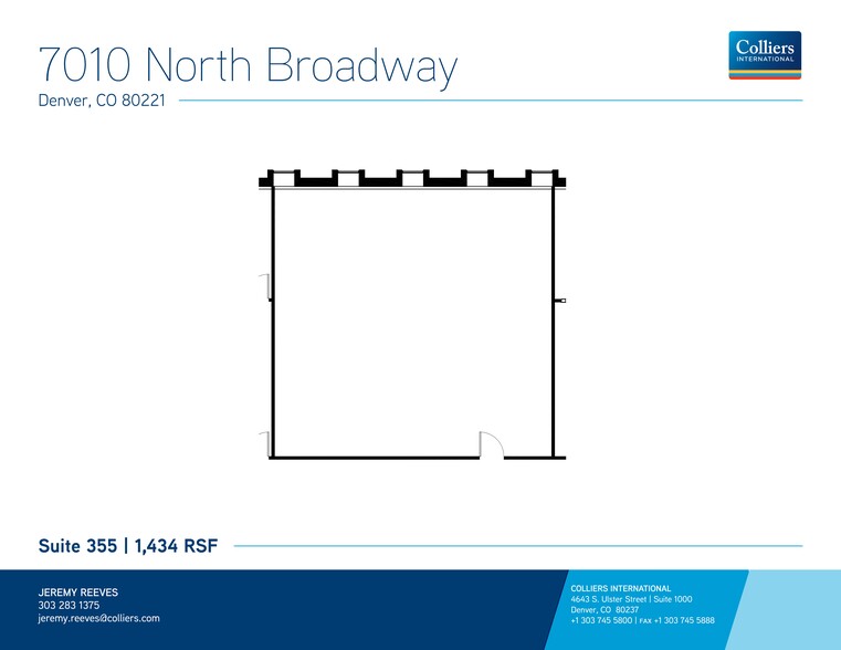 7010 Broadway, Denver, CO for lease - Site Plan - Image 1 of 6