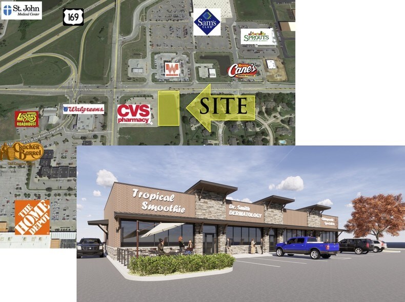 13000 E 96th St, Owasso, OK 74055 Retail Space for Lease