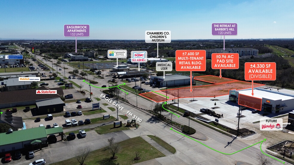 SWQ FM 565 & Eagle Dr, Mont Belvieu, TX for lease - Building Photo - Image 3 of 6