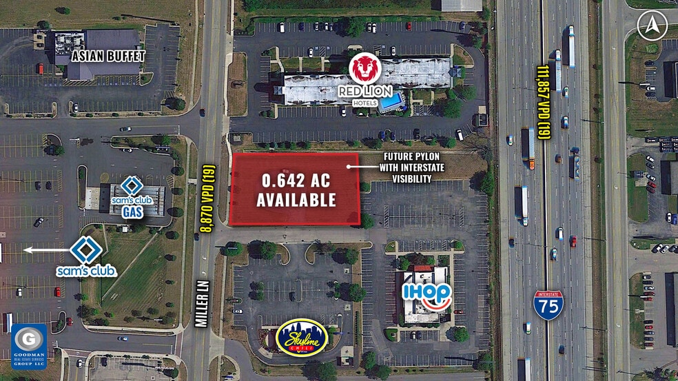 Miller Lane At Sams Clb, Dayton, OH for sale - Aerial - Image 1 of 1
