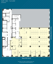 1001 6th Ave, New York, NY for lease Floor Plan- Image 1 of 8