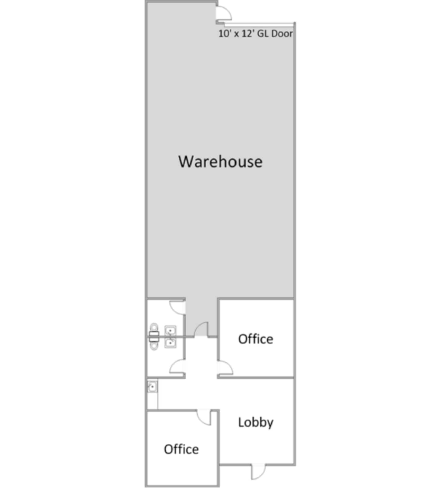 2801 Saturn St, Brea, CA for lease Floor Plan- Image 1 of 1