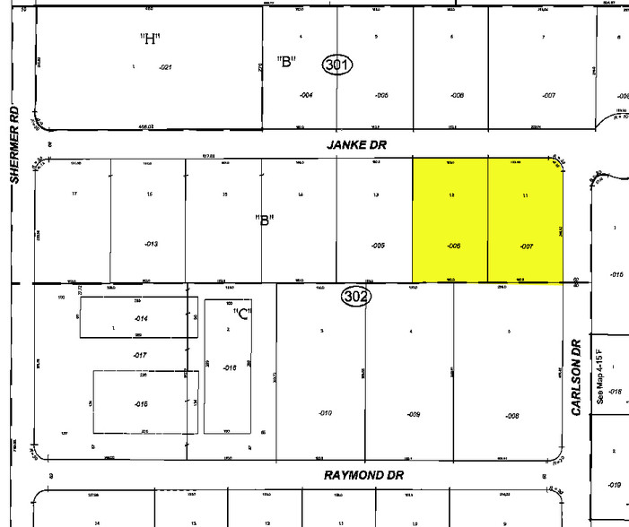 1827 Janke Dr, Northbrook, IL for lease - Plat Map - Image 3 of 3