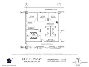 3375 Koapaka St, Honolulu, HI for lease Floor Plan- Image 2 of 2