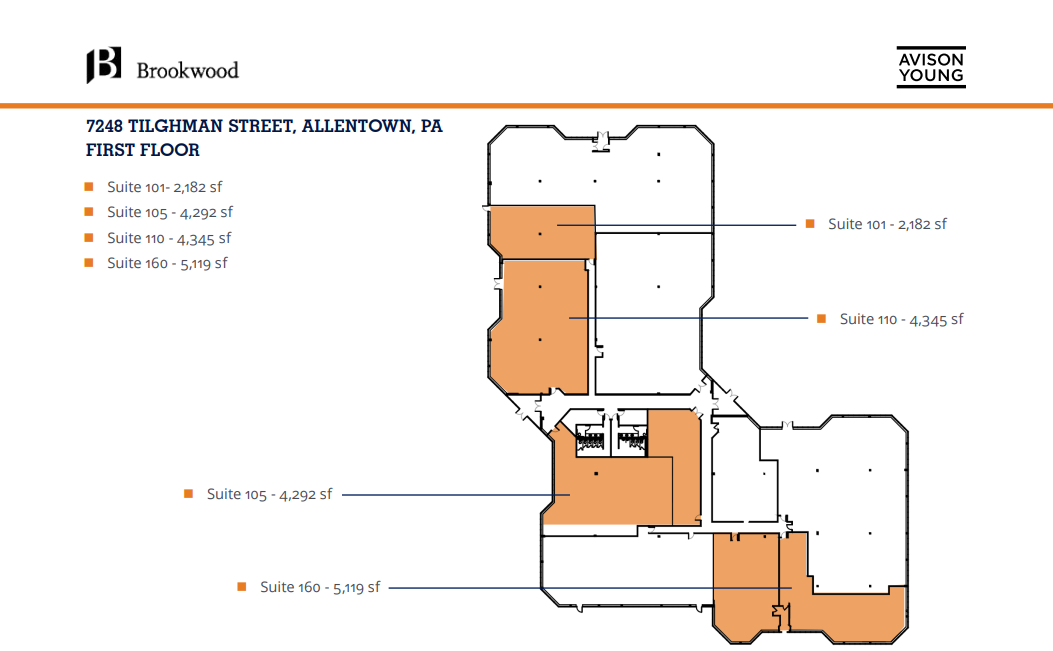 7535 Windsor Dr, Allentown, PA for lease Floor Plan- Image 1 of 1