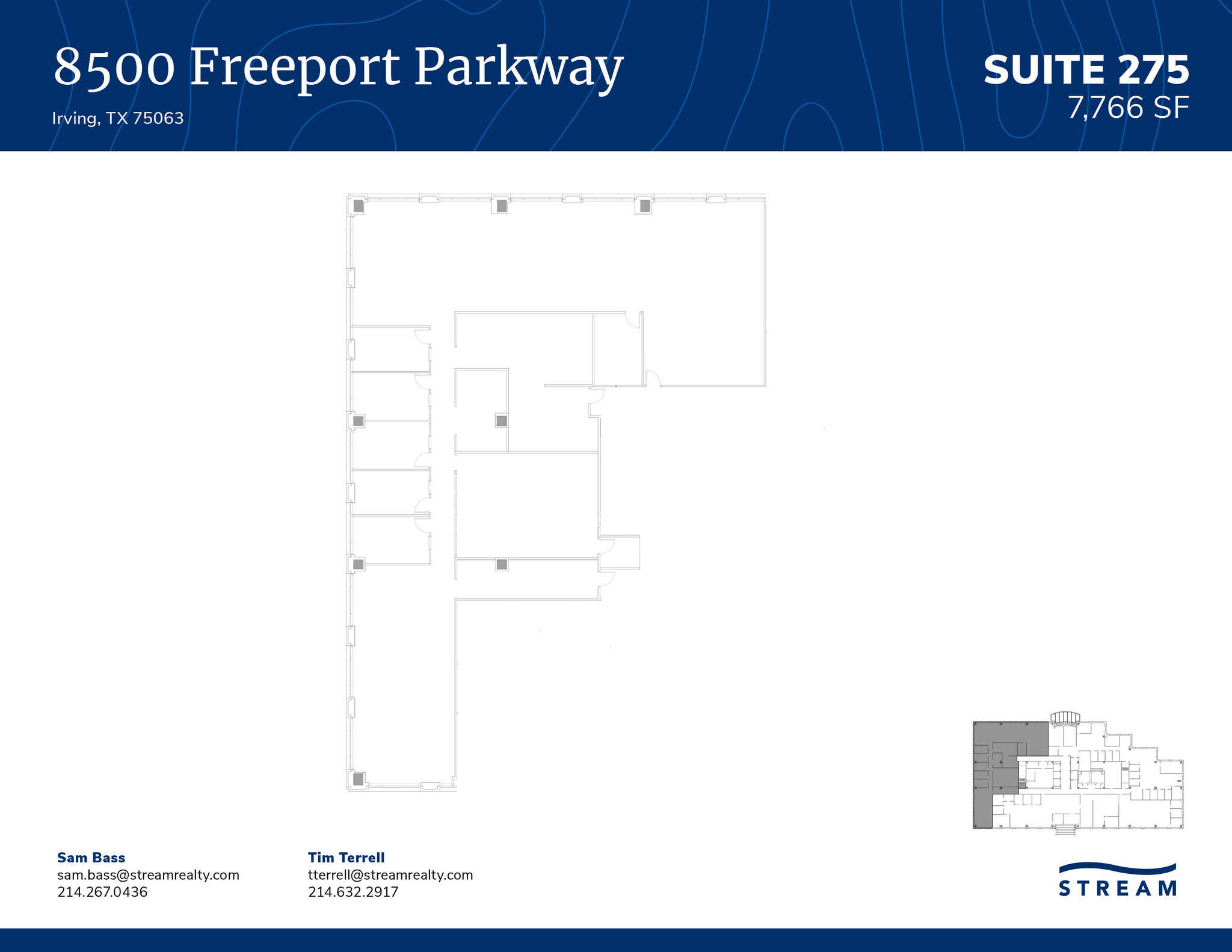 8500 Freeport Pkwy, Irving, TX for lease Floor Plan- Image 1 of 2