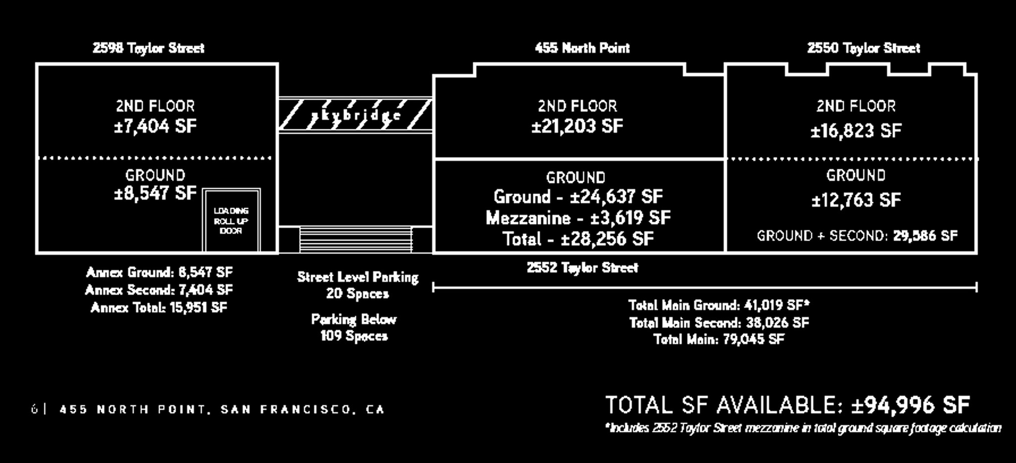 2552 Taylor St, San Francisco, CA for lease Floor Plan- Image 1 of 1