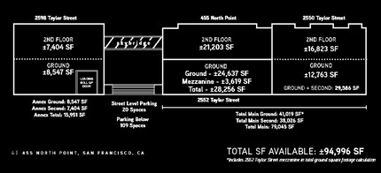 2552 Taylor St, San Francisco, CA for lease Floor Plan- Image 1 of 1