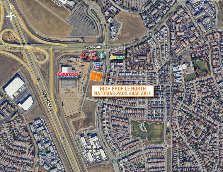 SWC Arena Blvd, Sacramento, CA for lease - Building Photo - Image 1 of 2