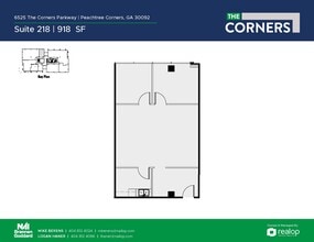 6525 The Corners Pky, Peachtree Corners, GA for lease Floor Plan- Image 1 of 1
