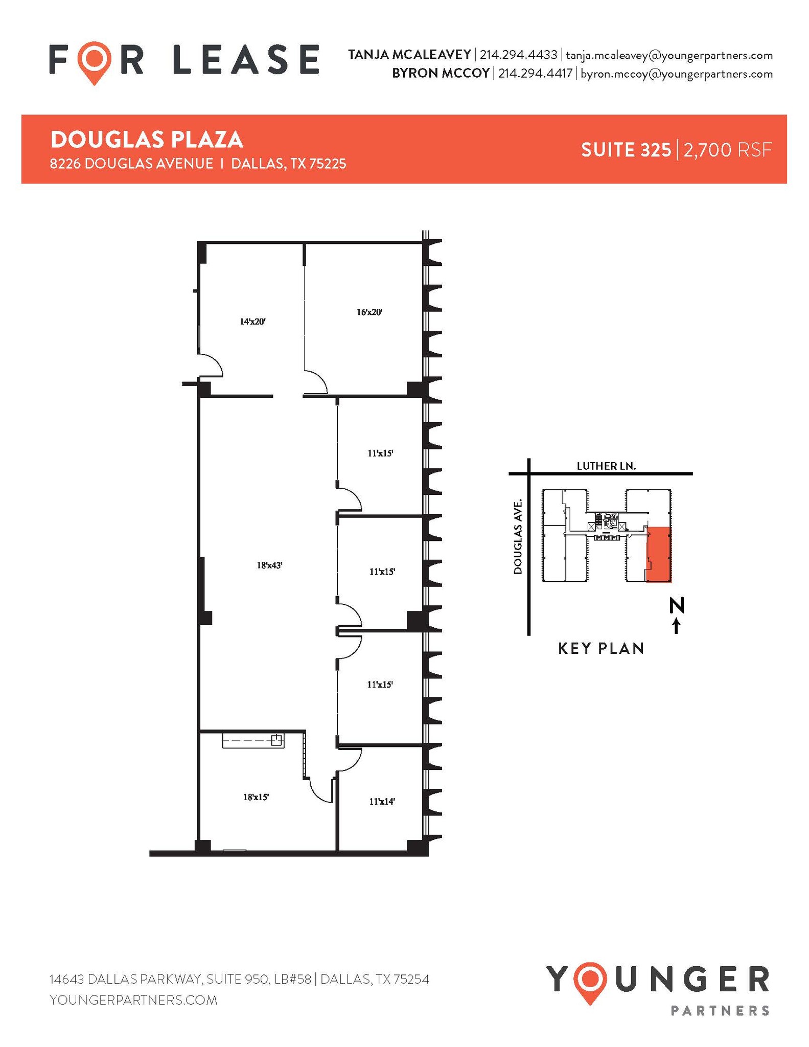 8226 Douglas Ave, Dallas, TX for lease Floor Plan- Image 1 of 1