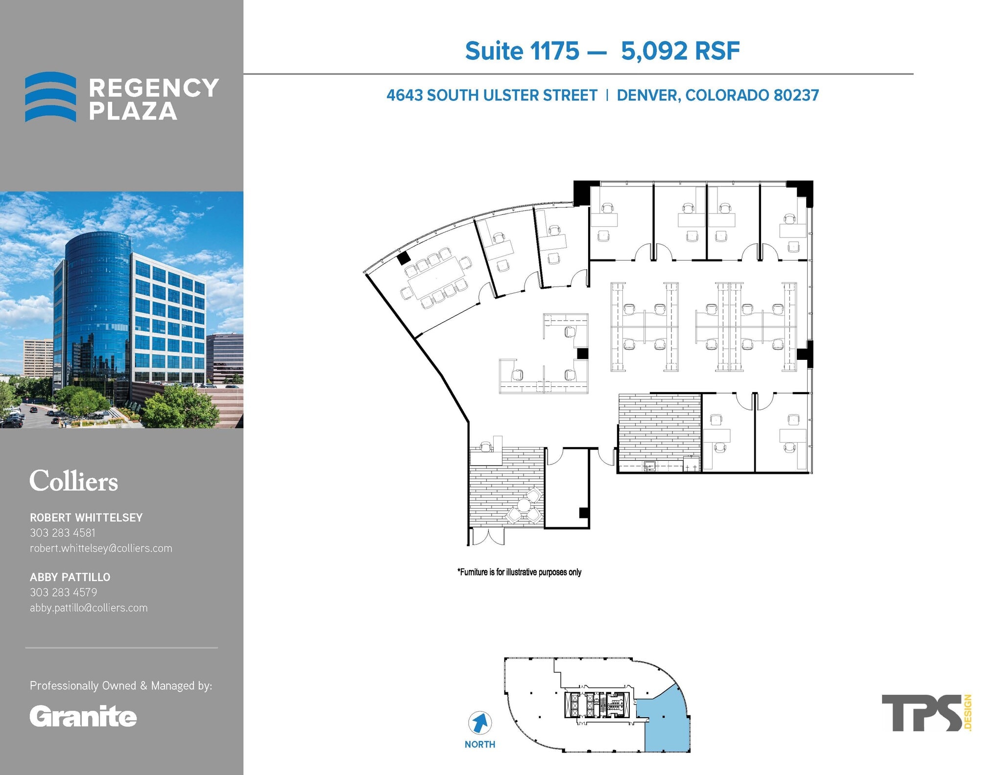 4643 S Ulster St, Denver, CO for lease Floor Plan- Image 1 of 2