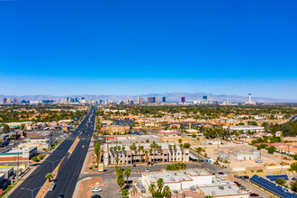 3530 E Flamingo Rd, Las Vegas, NV - AERIAL  map view