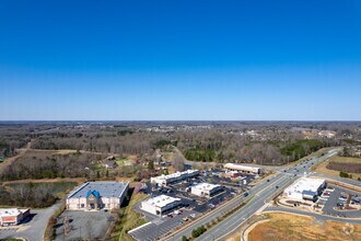 1433 University Dr, Burlington, NC - AERIAL  map view