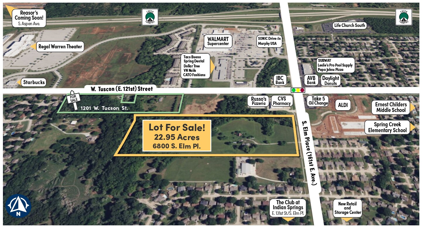 6800 S Elm Pl, Broken Arrow, OK 74011 South Broken Arrow Commercial