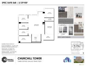 12400 Coit Rd, Dallas, TX for lease Floor Plan- Image 1 of 2