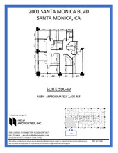 2021 Santa Monica Blvd, Santa Monica, CA for lease Site Plan- Image 1 of 1