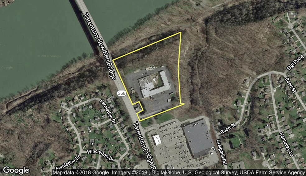 300 Tarentum Bridge Rd, New Kensington, PA for sale - Parcel Map - Image 1 of 5