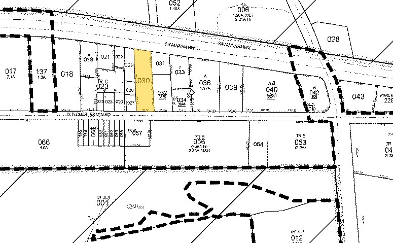3651 Savannah Hwy, Johns Island, SC for sale Plat Map- Image 1 of 1
