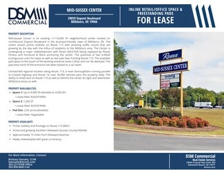 More details for Route 113, Millsboro, DE - Retail for Lease
