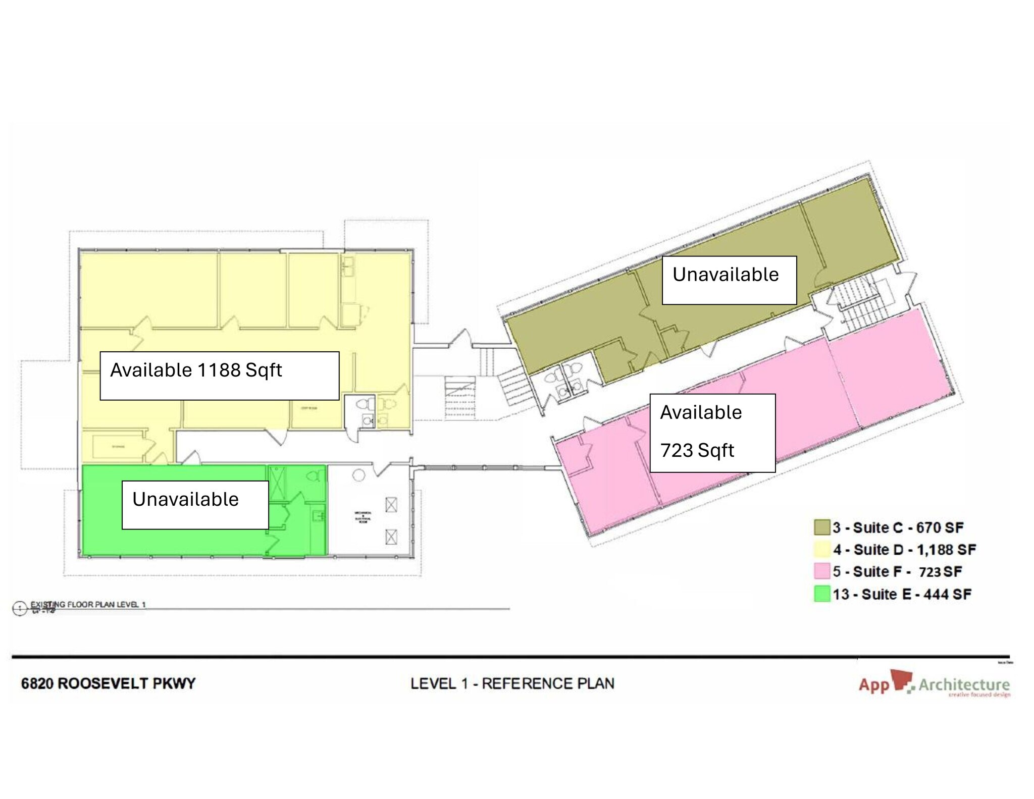 6820 Roosevelt Ave, Middletown, OH for lease Site Plan- Image 1 of 2