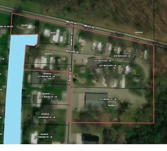 629 Butlers Ln, Coldwater, MI - AERIAL  map view