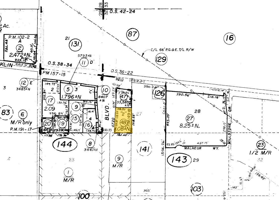 4720 Laguna Blvd, Elk Grove, CA for sale Plat Map- Image 1 of 1