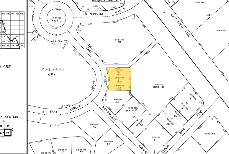 25 Easy St, Carefree, AZ for lease - Plat Map - Image 2 of 24