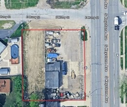 3216 S Keystone Ave, Indianapolis, IN - AERIAL  map view