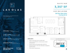 450 E Las Olas Blvd, Fort Lauderdale, FL for lease Floor Plan- Image 1 of 2