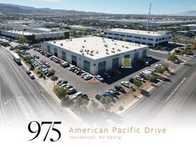 975 American Pacific Dr, Henderson NV - Warehouse